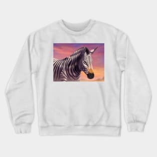 Hartmann's Mountain Zebra Crewneck Sweatshirt